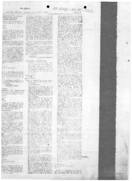 Argentina, Decree 901 concerning the day of asserting rights over Islas Malvinas
