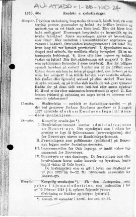 Royal decree providing for the administration of Bouvet Island