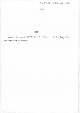 Tenth Antarctic Treaty Consultative Meeting (Washington) Working paper 24 Revision 3 "Effect...