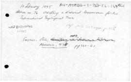 Chile, Decree no. 76 creating a National Commission for the International Geophysical Year
