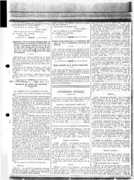 Presidential decree depriving the French Crayfish Society of all rights at Iles Saint-Paul and Il...
