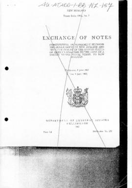 Agreement between New Zealand and the United States concerning  loan of a US naval vessel