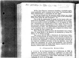 Ordinance regulating sealing etc. on the coasts, islands and territorial seas of Chile