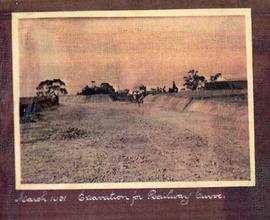 Preparing Railway Foundation, Cadbury Factory