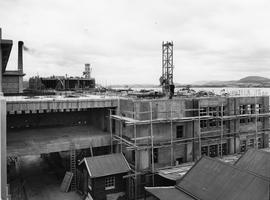 Block 7 of Factory under construction
