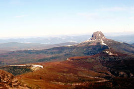 Barn Bluff as viewed from Cradle Mountain