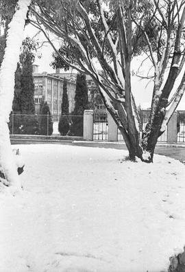 Snow at Cadbury Factory