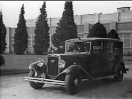 Governor of Tasmania’s car outside Cadbury factory