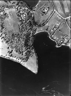 Aerial photograph of Cadbury area, Claremont.