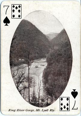 King River Gorge, Mt Lyell Railway
