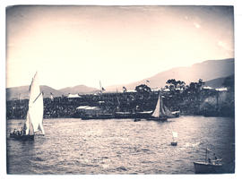 Hobart Regatta Grandstand from the water