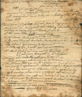 Letter of appointment :September 1818