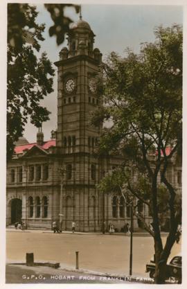 G.P.O. Hobart from Franklin Park