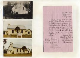 Certificate of marriage of Robert Walker and Eliza Hannah Amos