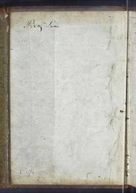 Captain Benjamin Lane's notebook of lessons