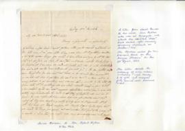 Letters : Sarah Benson to her sister Ann Mather