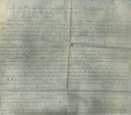 Petition to the Legislative Council