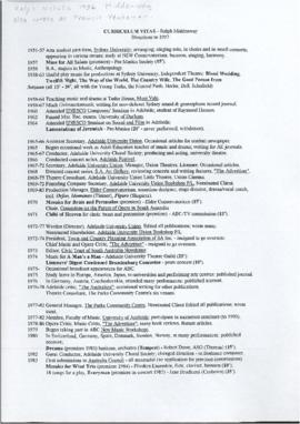 Curriculum Vitae