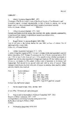 Index to RSA/G