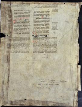 Recto Glossa  Ordinaria